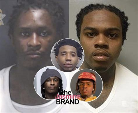 ysl indictment list|young thug arrested for murder.